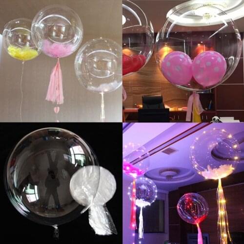 10"-36" PVC Clear Bubble Balloon Transparent Wedding Party Decor Christmas Festival Party Supplies