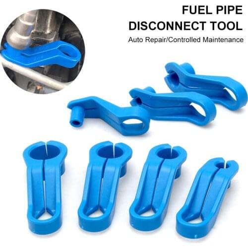 7pcs/set Automobile Fuel Line Disconnect Set Universal Motorcycle Headlight Bumper 2-5.5cm Spotlight Bracket Motorcycle Supplies