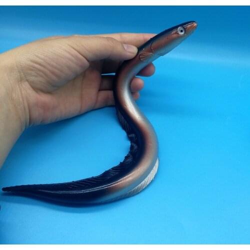 HOOFISH 3pcs/Lot 5COLORS 58.6g/30cm Bionic Loach Artificial Finless Eel Soft Lure Simulation Lifelike Saltwater Bait