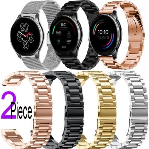Bracelet Band For Oneplus Watch Strap One Plus Watch 46mm Watchband Milanese Stainless Steel Wristband Smart Watch Strap