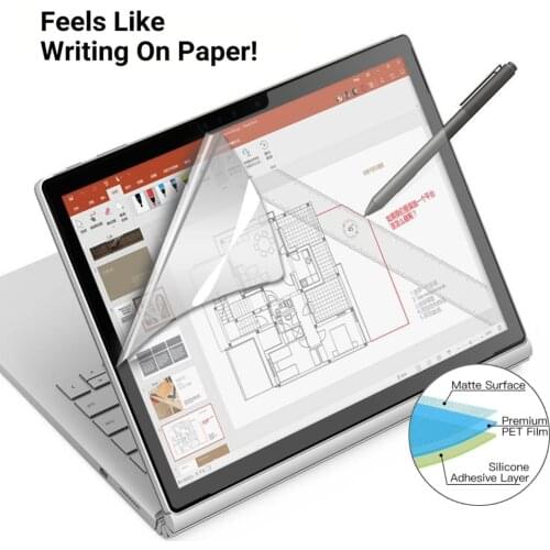 Paper Screen Protector Like Film Matte PET Anti Glare Painting For Apple iPad 9.7 Pro 10.5 mini Face ID 11 12.9 New 10.2 inch