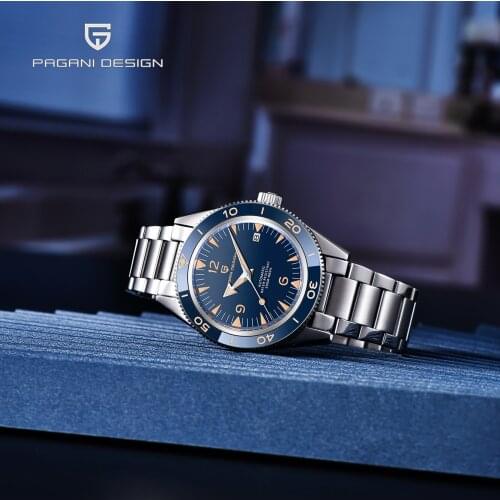 Pagani Design 2021 New Luxury Brand Men Automatic Mechanical Watch Waterproof Sapphire Glass Luminous Pointer Watch Reloj Hombre