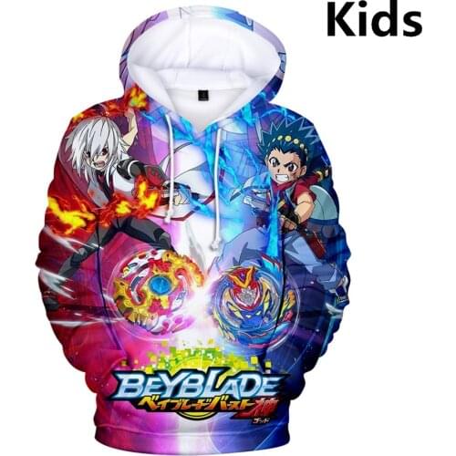 3 To 14 Years Kids Hoodies Beyblade Burst Evolution 3d Printed Hoodie Sweatshirt Harajuku Streetwear Hoodie Children Hoodie