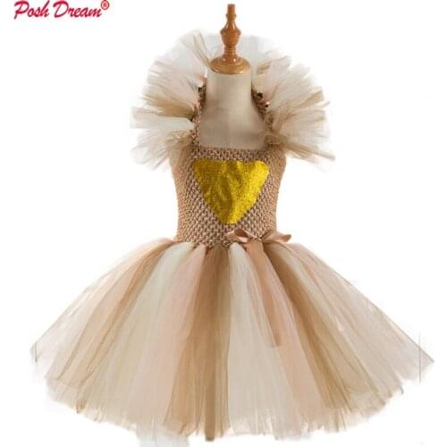 POSH DREAM Princess Kids Baby Fancy Wedding Dress Sequins Formal Party Dress For Girl Tutu Kids Clothes Children dress Design