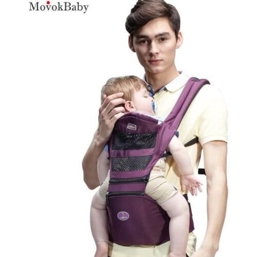 Breathable Ergonomic Baby Carrier Backpack Portable Infant Baby Carrier Kangaroo Hipseat Heaps Baby Sling Carrier Wrap Load 20KG