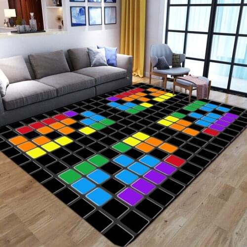Flannel Floor Mat/Rug Non-Slip Kids play Area Rugs Home Decor Big Carpets for Living Room Bedroom Large Carpet Entrance Doormats