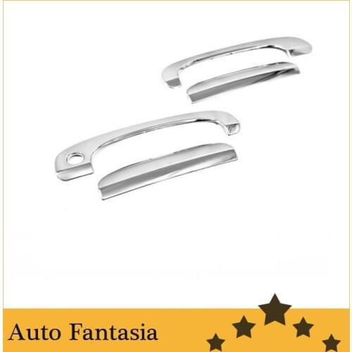 Chrome Door Handle Cover Trim 2 D Set New for Hyundai Getz -Free Shipping