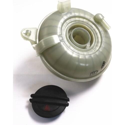 0EM Compensation Tank Coolant Reservoir Expansion Tank + Cap For Golf 7 MK7 Passat B7 B8 Tiguan A3 8V A6 C7 Q2 Q3 5QD 121 407 B