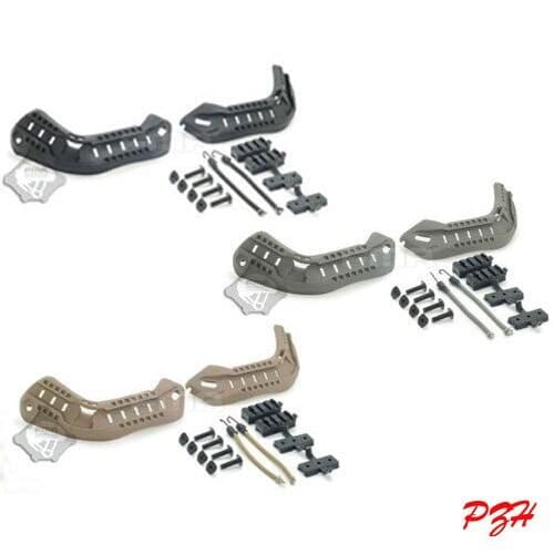 ACH-ARC MICH 2000 Helmet Accessory Rail Mount Kit Helmet Rail Guide BK/DE/FG