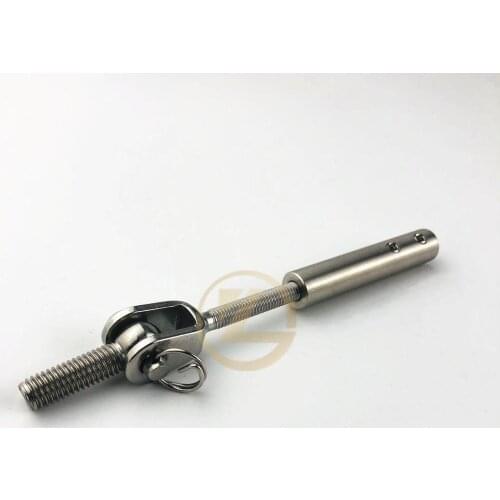 Y L Stainless Steel Adjustable Angle 4mm Cable Railing Kit Hardware for steel Post