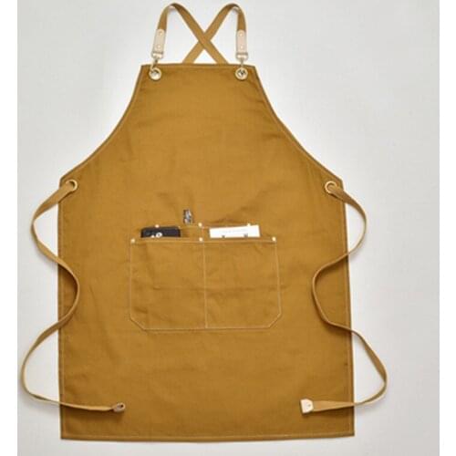 Summer Thin Apron Sleeveless Aprons Flower, Milk Tea, Beauty Salon Modern Simple Household Products Kitchenware Antifouling