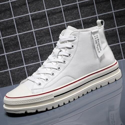Lffz Men's White Sneakers