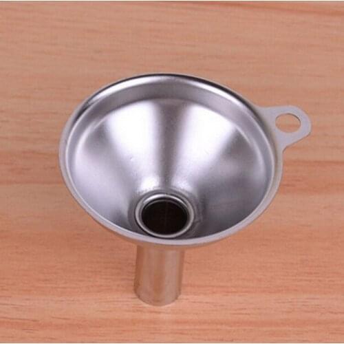 Stainless steel kitchen tools oiler funnel wine cute kitchen oil funnel small water flask filter funnel