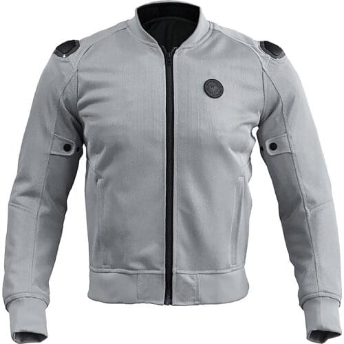 DUHAN Men Motorcycle Waterproof Liner Jacket Protection Pads Jackets Racing CE Protective Guard Summer Breathable Jackets