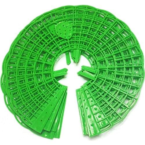 Plant Protection Strawberry Rack Movable Plastic Gardening Tool 30cm 6pcs Green Support Frame