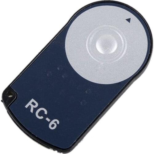 RC-6 IR Infrared Wireless Remote Control Shutter Release For Canon EOS 7D 5D Mark II III 6D 500D 550D 600D 650D 700D Controller