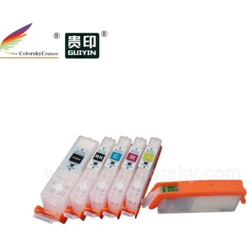 RCC150-5) refillable ink cartridge for Canon pixma MG5410 MG5610 MG6610 IP7210 MX721 MX921 IX6810 PGI-150 CLI-151 PGBKbkcmy
