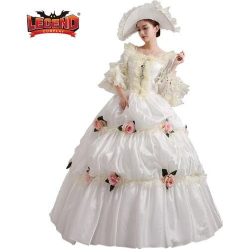 Victorian Lolita Ball Gown Medieval Renassiance Marie Antoinette Party Dresses