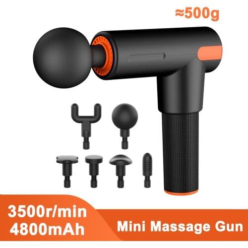 Youmay Mini Massage Gun Body Relaxation Muscle Massager Deep Tissue Fascia Gun Exercising Muscle Pain Relief Slimming Shaping
