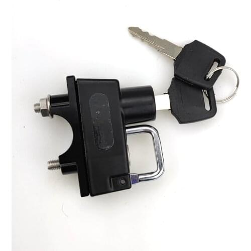 Helmet Lock For YAMAHA XV 125/250/400/500/535/700/750/920/1000/1100 Virago SRV 250 Renaissa Motorcycle Handlebar Clamp Cover