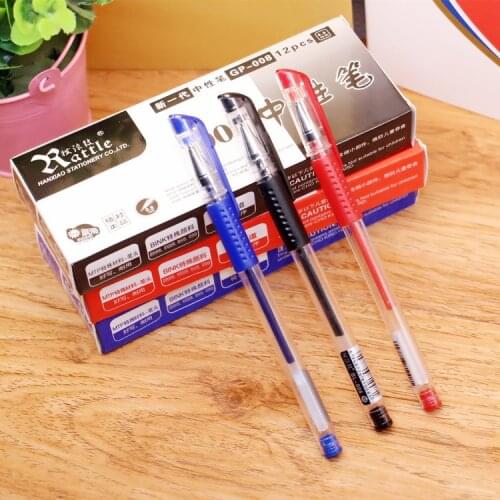 1 pcs Gel ink pen classic office special signature pen carbon pen special pen for students supplies