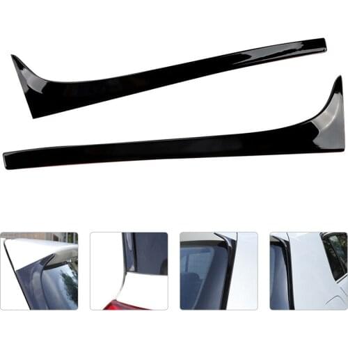 2Pcs Car Rear Window Cover Strip Decor Cover Supplies Auto Accessories