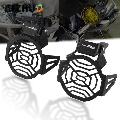 R 1200RS Motorcycle Flipable Fog light Protector Guard FOR BMW R1200RS R1200 RS 2015-2018 2017 Foglight Lamp Cover With LOGO 2PC