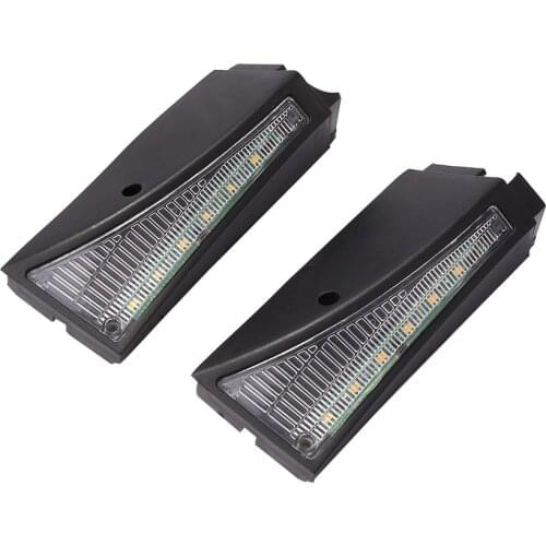 2x 10 inch Electric Scooter Turn Signal Lamp Warning Taillight Turn Signals LED Flashing Lightsfor Kugoo M4