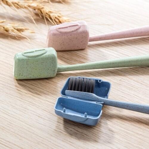 4Pcs/set Portable Toothbrush Cover Holder Travel Hiking Camping Brush Cap Case Health Germproof Toothbrushes Protector Household