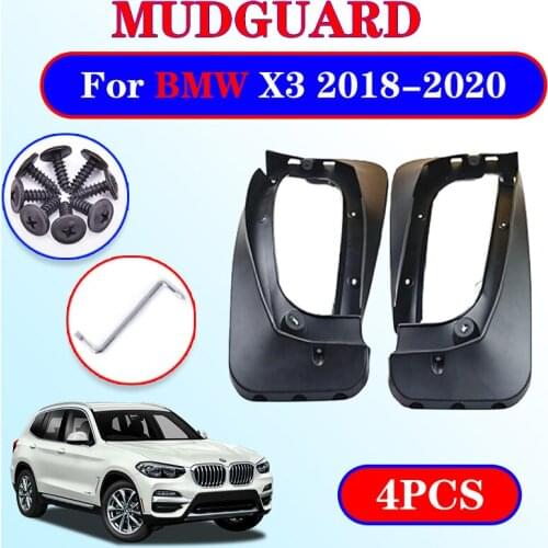 Car Mudguard For BMW X3 G01 2018 2019 2020 Front Rear Mudflap Fender Mud Guard Flaps Splash Flap Mudguards Accessories