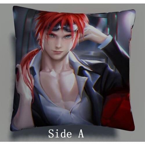 Final Fantasy Vii Reno Anime Two Side Pillowcases Hugging Pillow Cushion Case Cover Otaku Cosplay Gift New 379