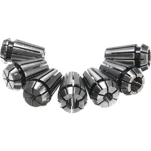 ER11 ER16 ER20 ER25 ER32 ER Spring Collet Chuck Accuracy 0.008mm For CNC Milling Tool Holder Engraving Machine Spindle Motor