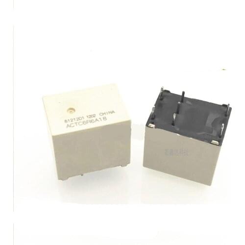 HOT NEW Magnetic hold automotive 12V relay ACTC6R6A18 DC12V ACTC6R6A18 12V 12VDC DC12V 2A 7PIN