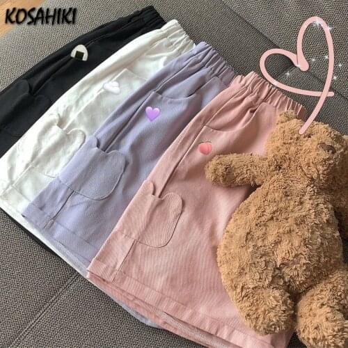 KOSAHIKI Womens Summer Shorts