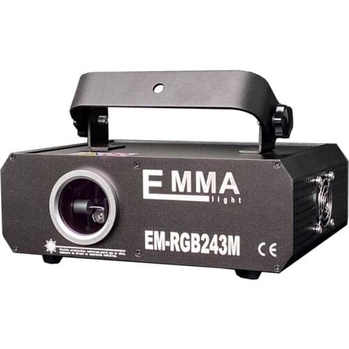 Red Green Blue 2 Watt RGB Beam Laser DMX 512 Professional DJ Party Show Club Vacation House Bar Stage Lighting