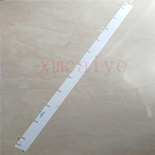 2 pieces Roland 700 Wash up Blades for printing machine 1102*56*1.0mm 13 holes