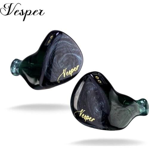 Kinera QOA Vesper 1BA+1DD In Ear Earphone Hybrid Driver Headset HIFI DJ Monitor Earphone Earbuds QOA PINK LADY Kinera YH623