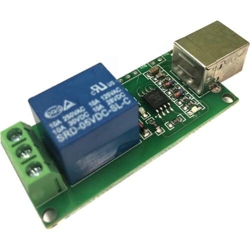 5V 1 Channel USB Relay Module Programmable Computer Control Relay Switch Smart Toy Home