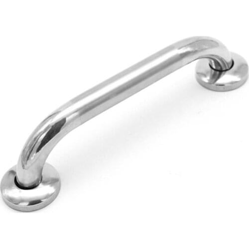 Stainless steel Door handle Thickened Handle Safety Armrest Door Handle Shower Room Bathroom Toilet Non-slip Handle #40