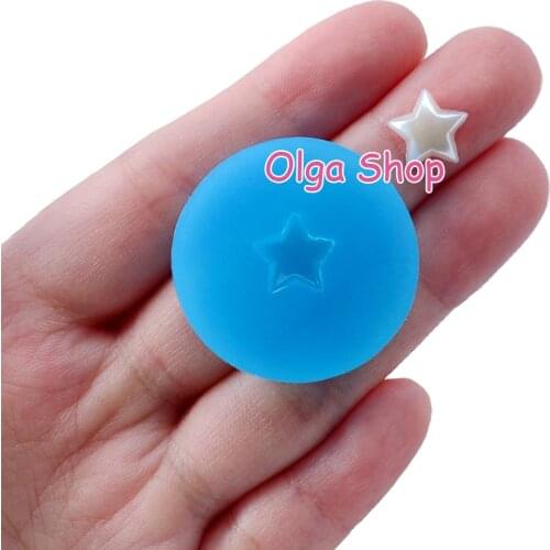 PYL723 15.6mm Five Stars Silicone Mold Fondant Cake Decoration Candy Resin Clay Earrings Necklace Craft Soap Candle FOOD SAFE