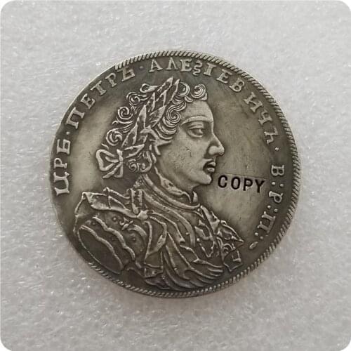 Tpye #2 1707 RUSSIA 1 ROUBLE Copy Coin commemorative coins-replica coins medal coins collectibles