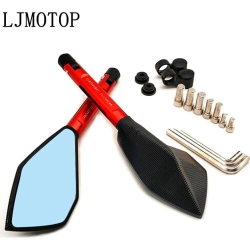 For BMW C600 Sport C650 Sport C650GT C400GT F650GS F700GS F800GT Motorcycle Mirror Moto Side Rearview Mirrors CNC Aluminum