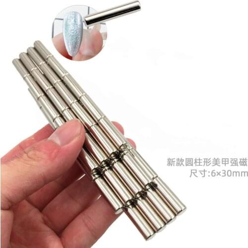 1PC Cylindrical Cat Eye Magnet Effect Magetic Stick Board for 9D Cat Eyes 3D Nail Tools