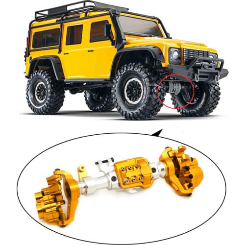 1PC TRX4 Aluminum Front and Rear Portal Axle Housing for 1/10 RC Crawler Car TRX-4 Axles Upgrade Parts