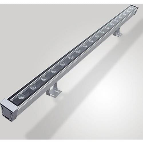 18w 18leds AC85-265V IP65 Waterproof RGB Outdoor LED Wall Washer Lights free shipping