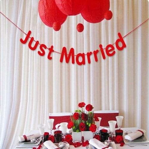 3meter Just Married paper Flag Party bell garland Decoration Banner Bunting for birthday wedding event baby shower decor