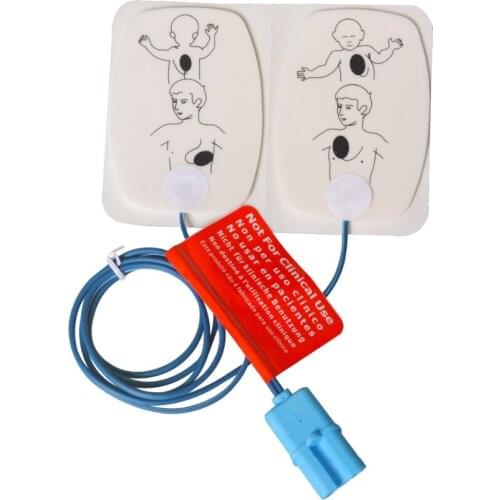 5Pairs/Pack Electrode Children Training Pads Use With AED Trainer Replacement Patch For Emergency Training Use