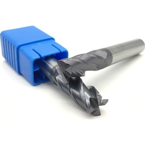 5pcs HRC50 10mm 75L 4Flute D10X25XD10X75L Flat End Mill Solid Carbide Spiral Straight Shank Endmill for Wood CNC Cutter