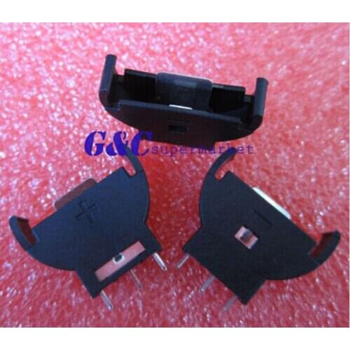 50PCS CR2032 2032 3V Cell Coin Battery Socket Holder Case ROHS diy electronics