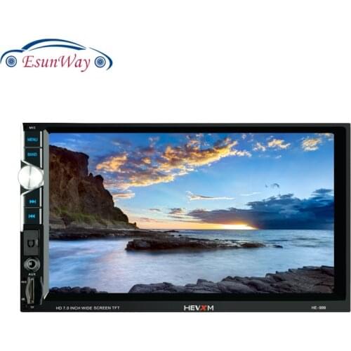 Car Multimedia Player Andriod GPS Navigation 2DIN HD Autoradio WiFi USB FM 2 Din 7" Car Audio Radio Stereo Backup Monitor